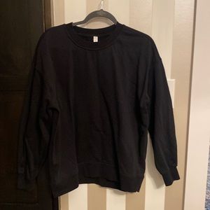 Lululemon Black Sweatshirt